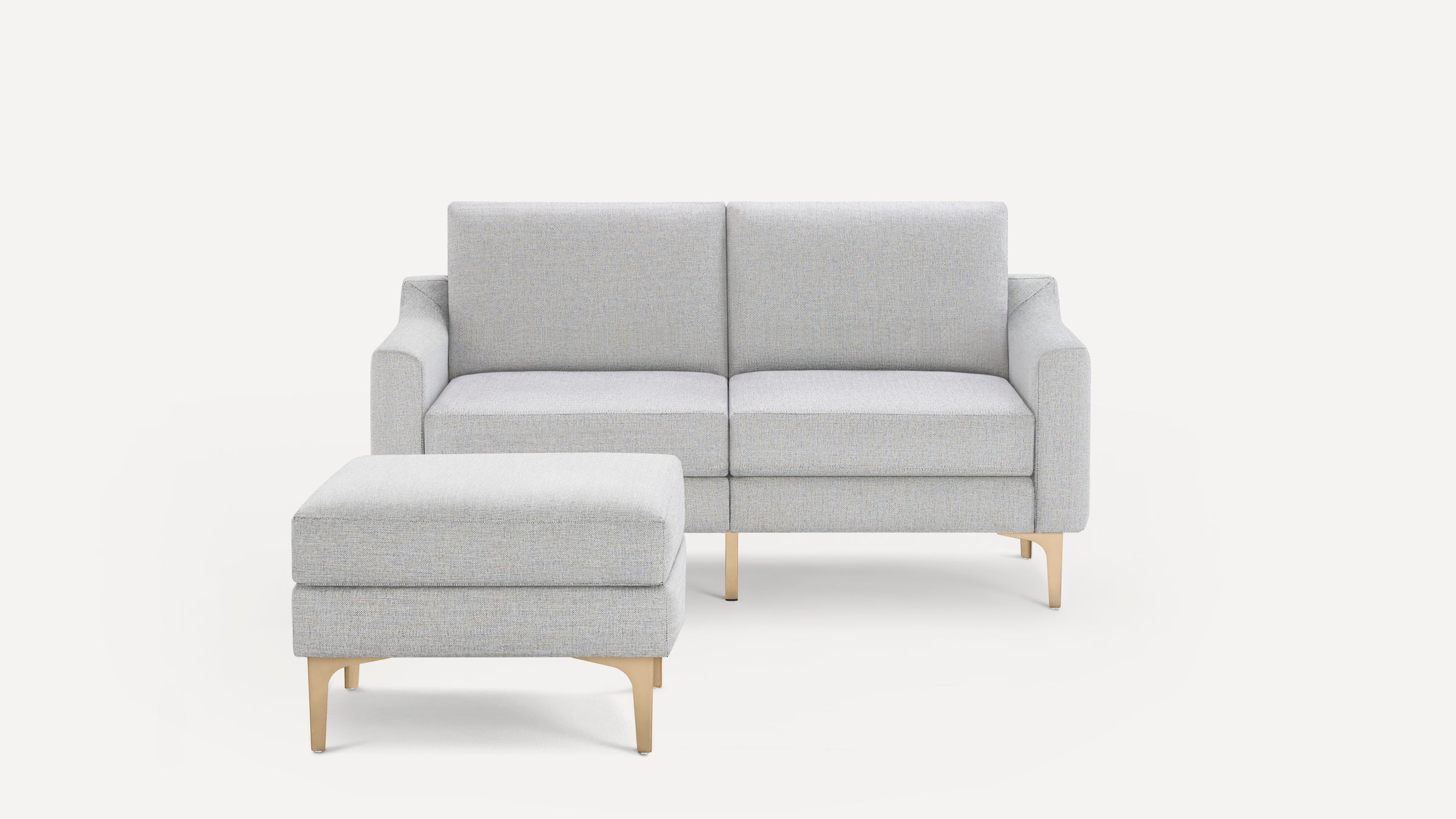 Nomad Loveseat with Ottoman