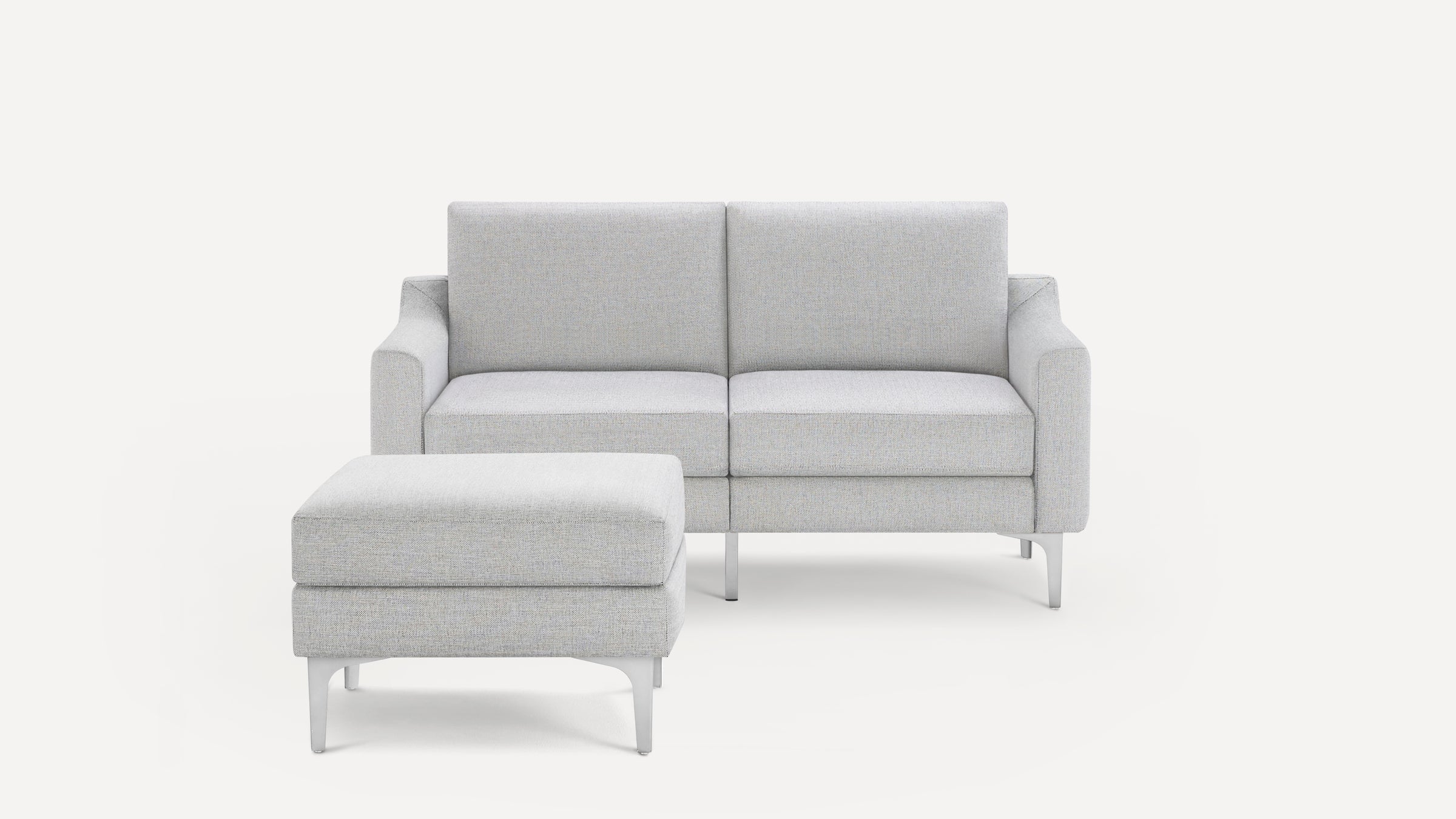 Nomad Loveseat with Ottoman
