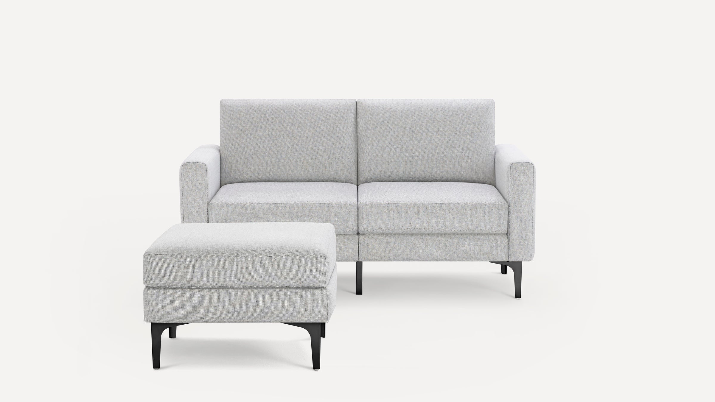 Nomad Loveseat with Ottoman
