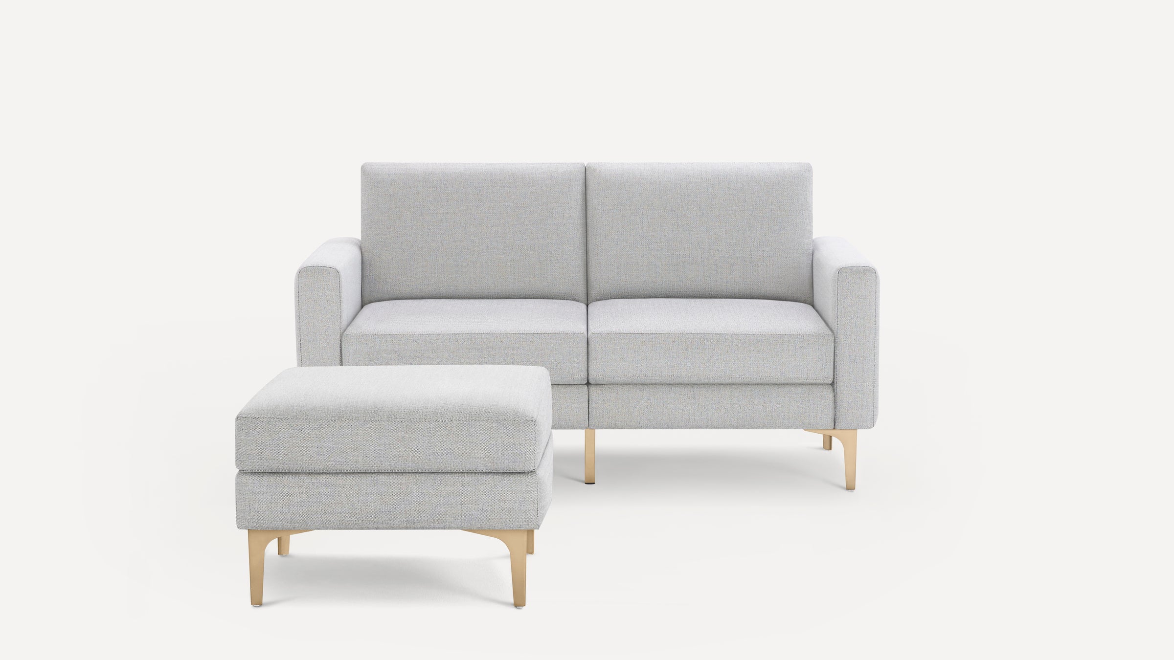 Nomad Loveseat with Ottoman