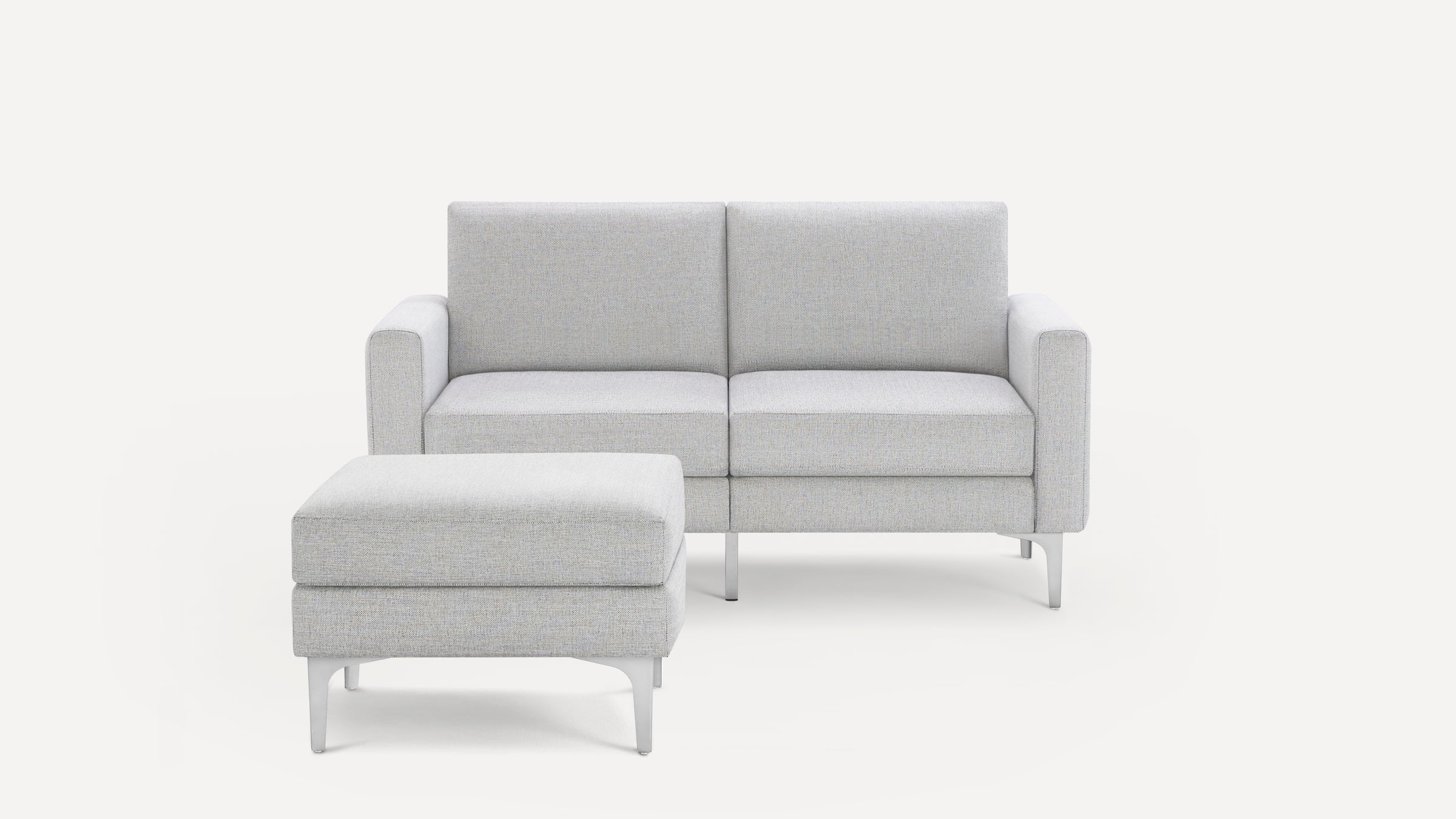 Nomad Loveseat with Ottoman