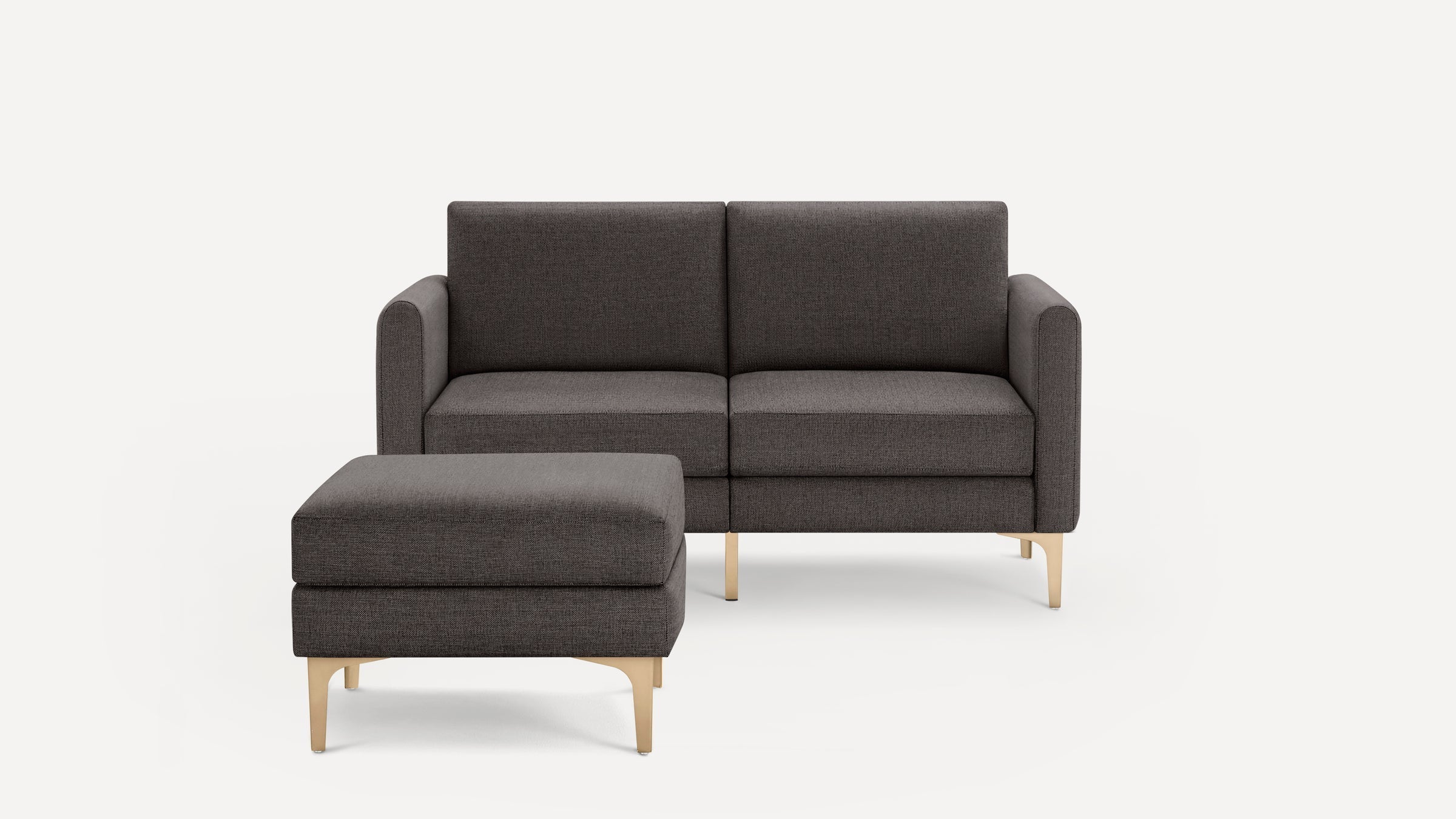 Nomad Loveseat with Ottoman
