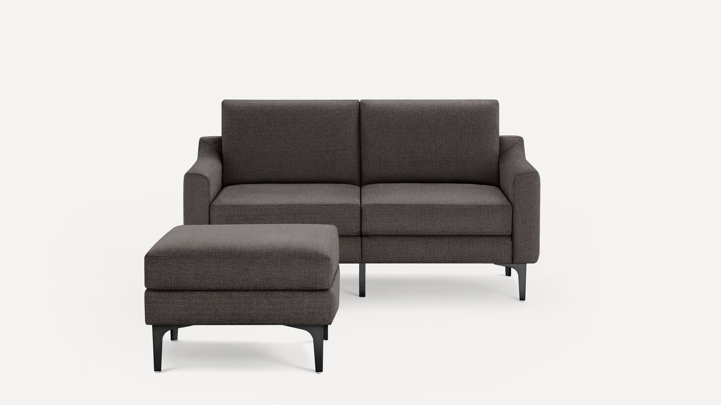 Nomad Loveseat with Ottoman