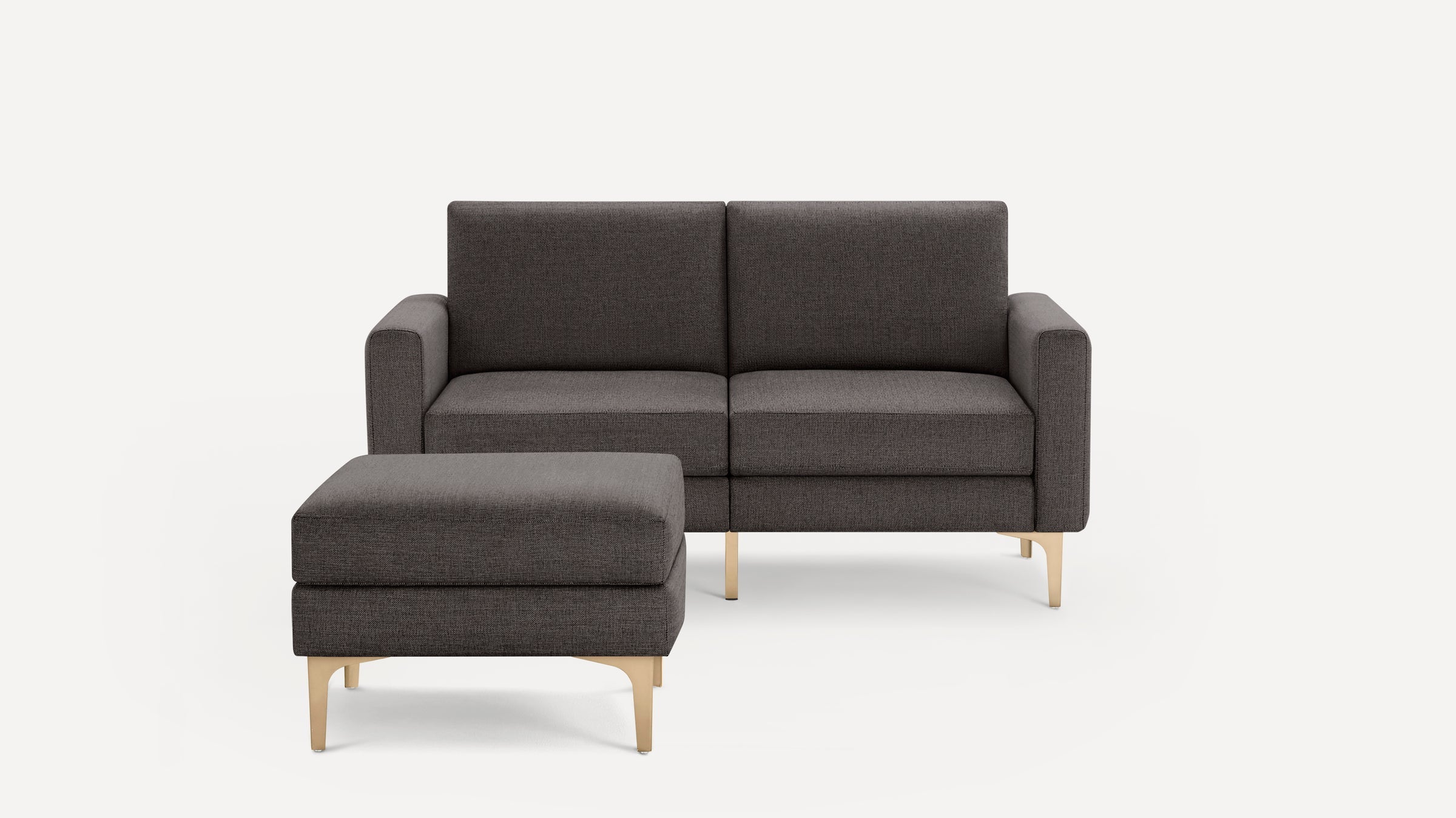 Nomad Loveseat with Ottoman