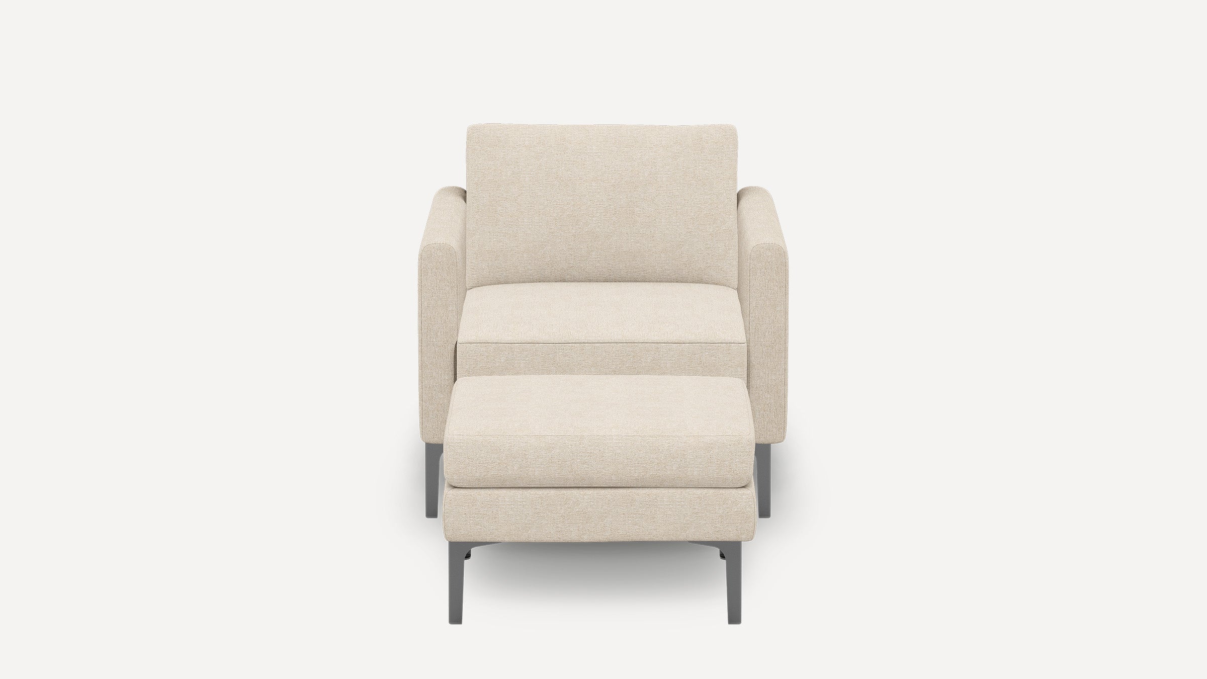 Nomad Armchair with Ottoman