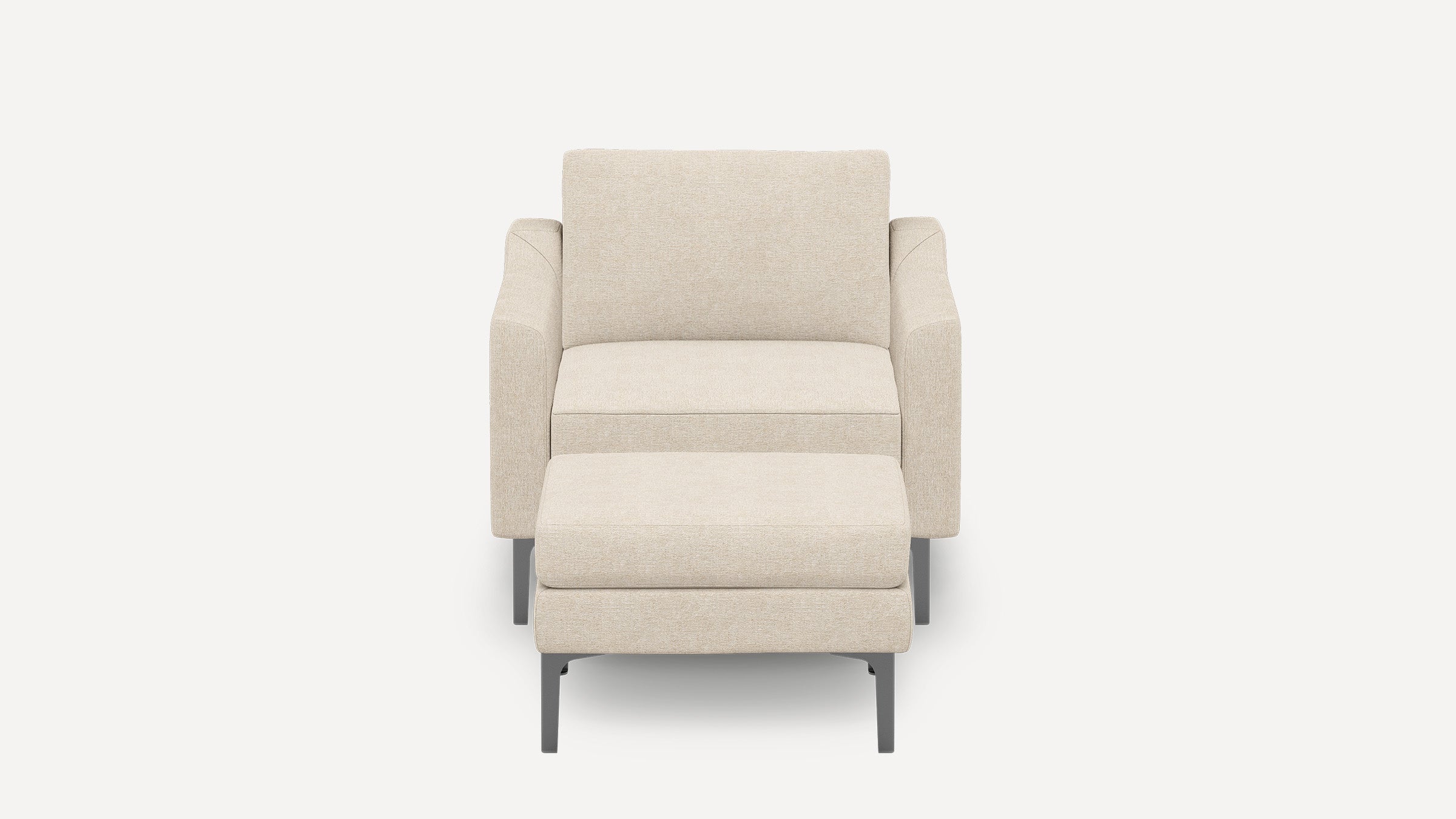Nomad Armchair with Ottoman