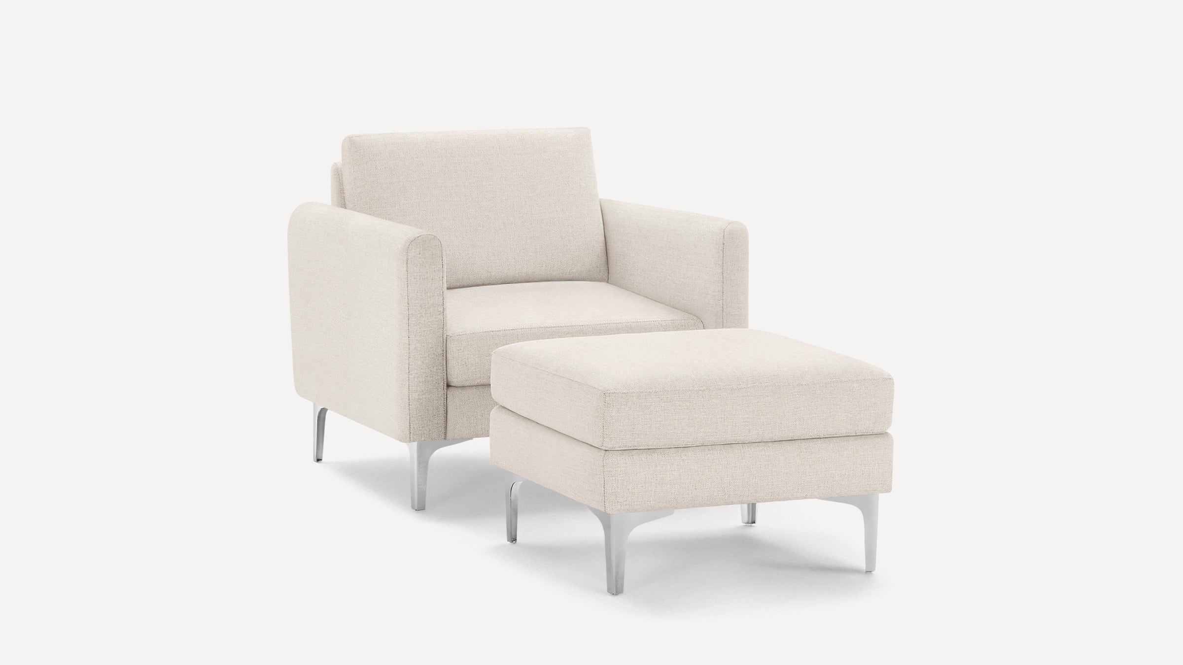 Nomad Armchair with Ottoman