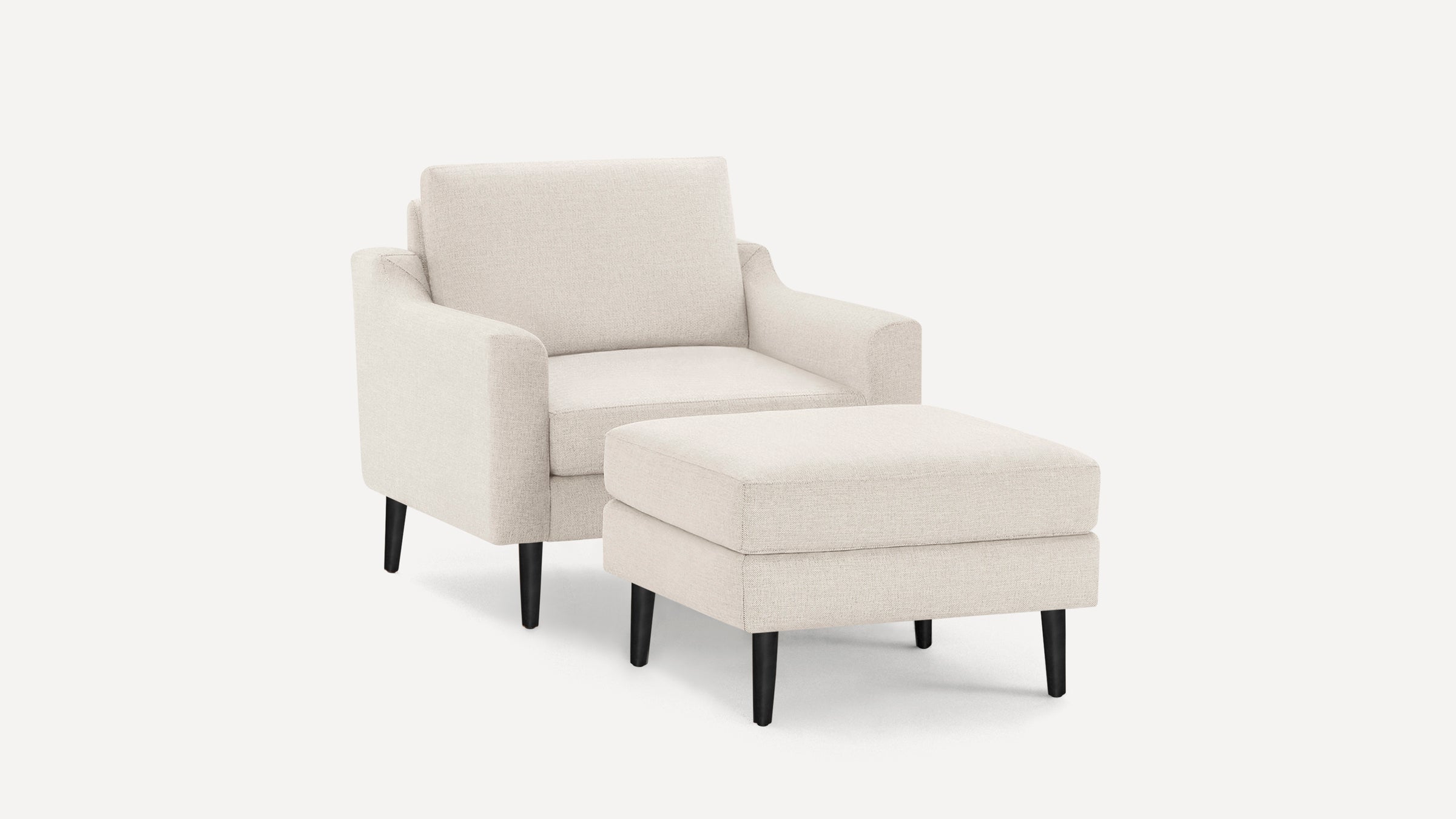 Nomad Armchair with Ottoman