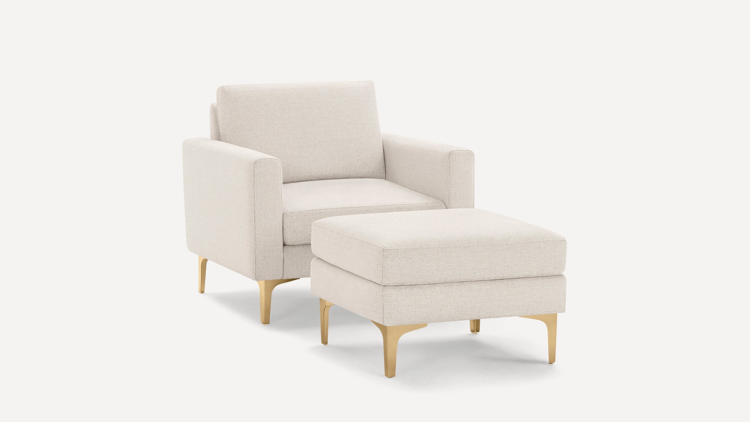 Nomad Armchair with Ottoman