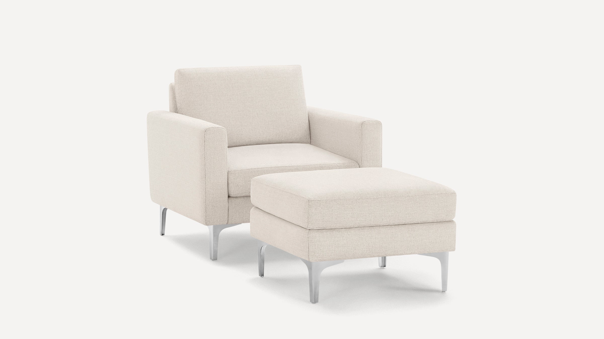 Nomad Armchair with Ottoman