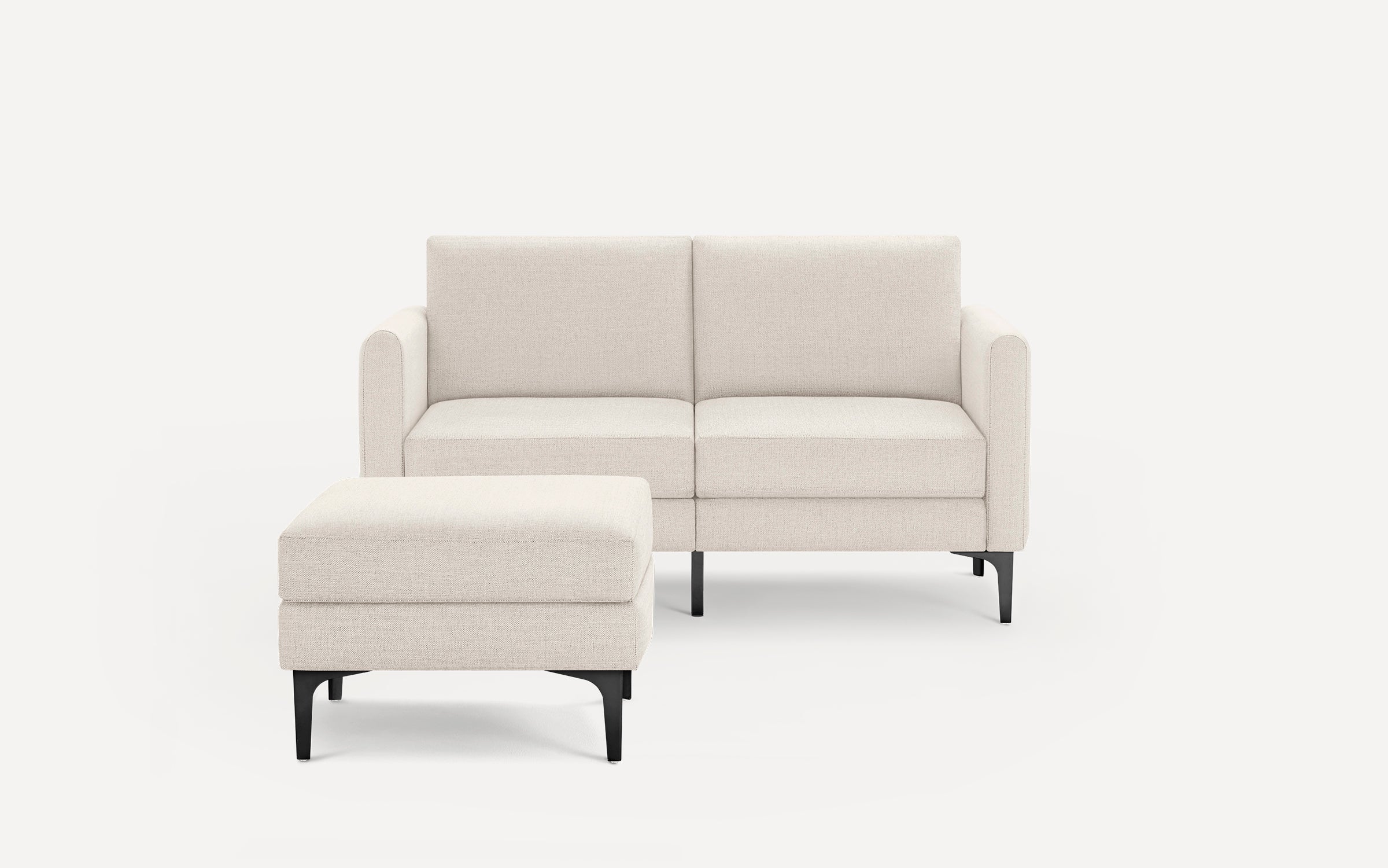 Nomad Loveseat with Ottoman