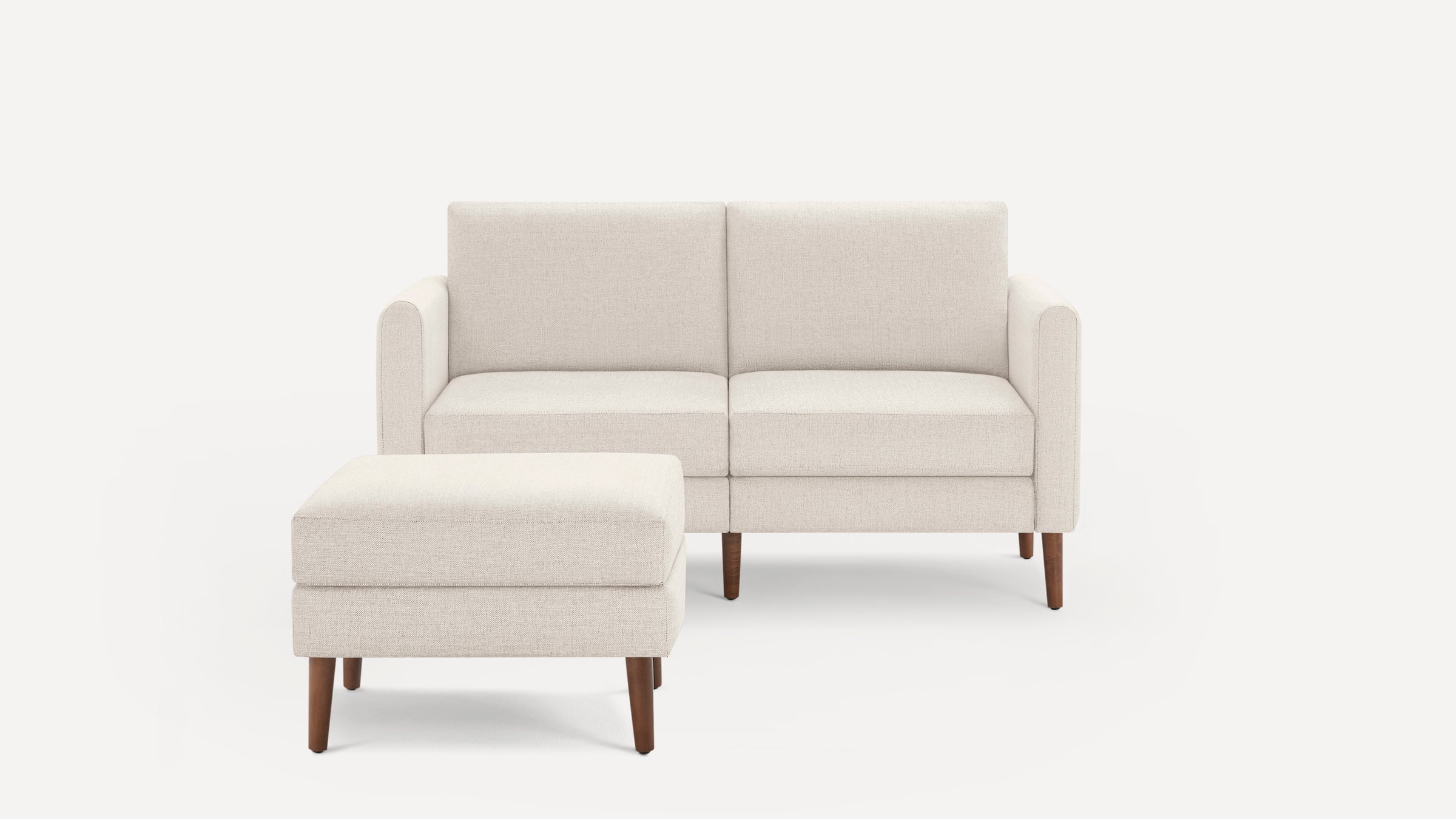 Nomad Loveseat with Ottoman