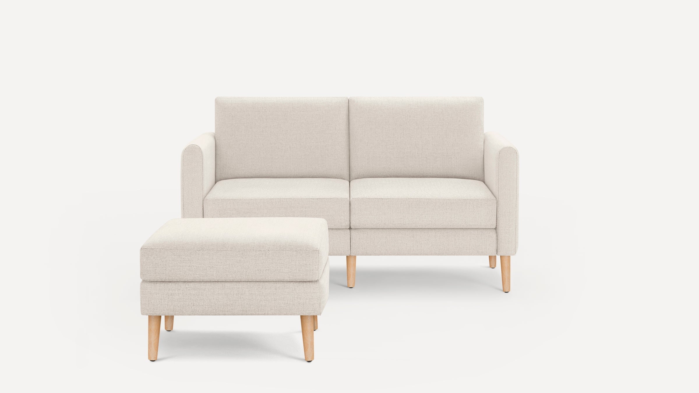 Nomad Loveseat with Ottoman