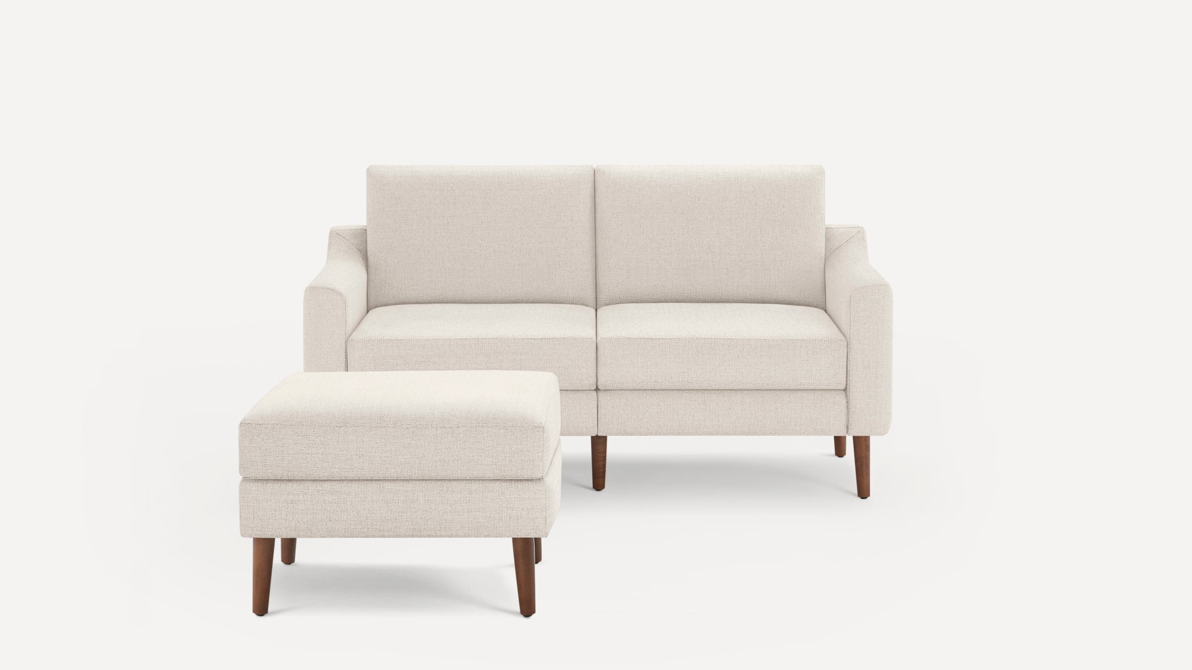 Nomad Loveseat with Ottoman