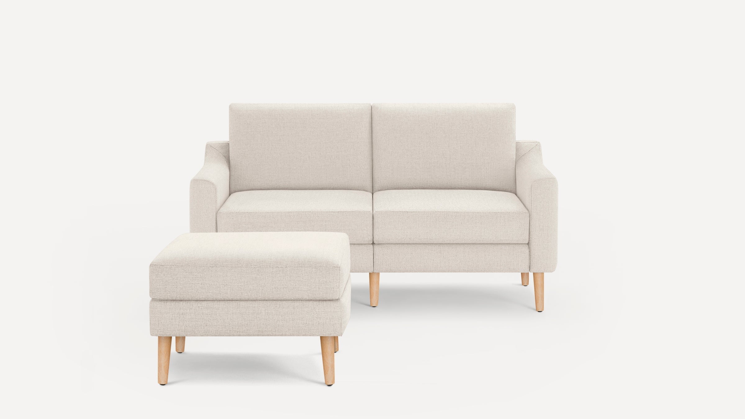 Nomad Loveseat with Ottoman