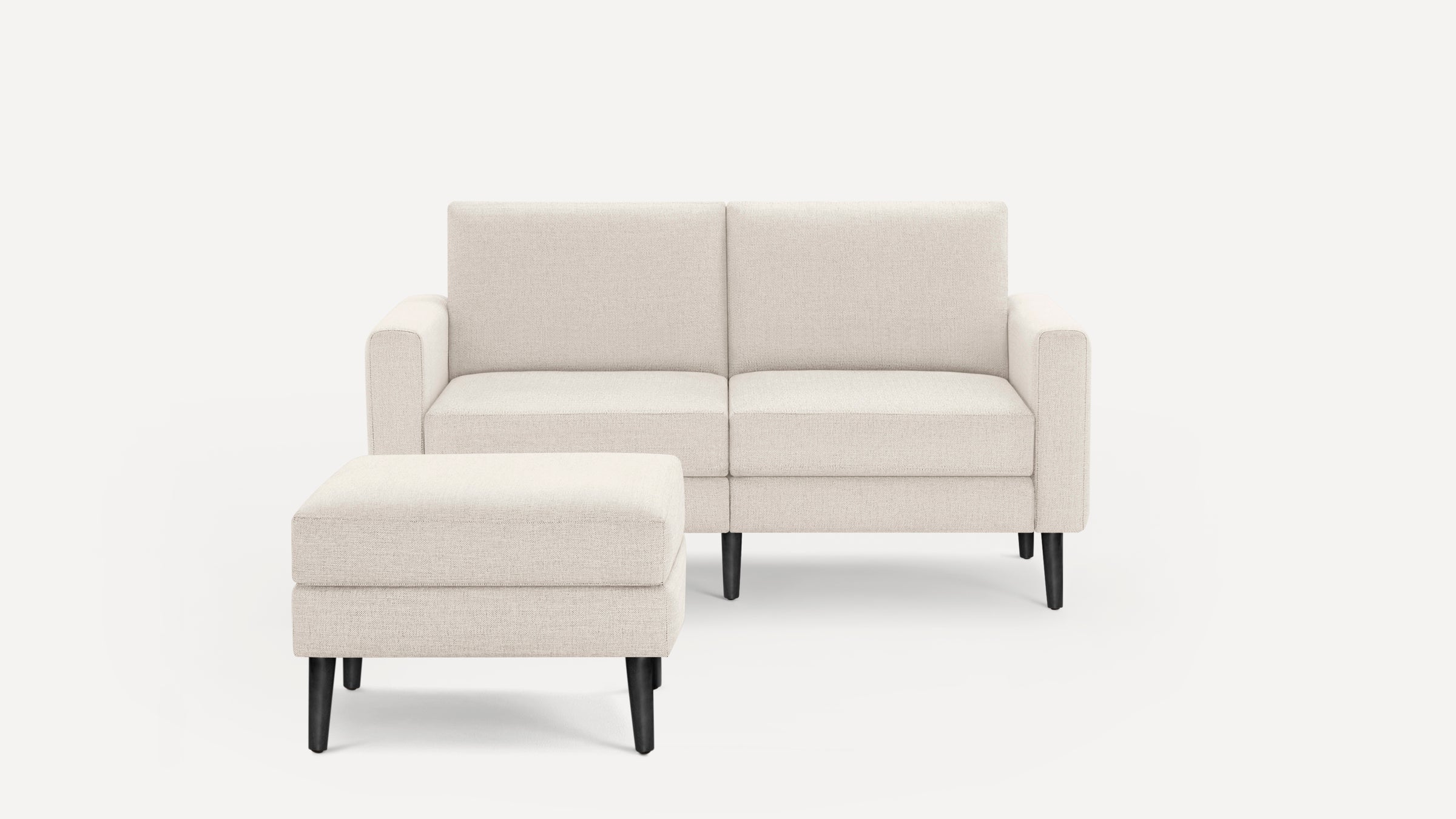 Nomad Loveseat with Ottoman