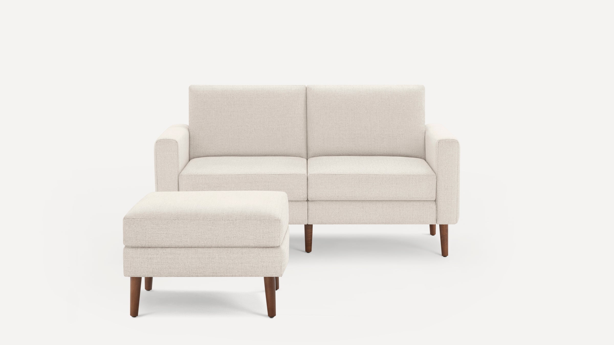 Nomad Loveseat with Ottoman