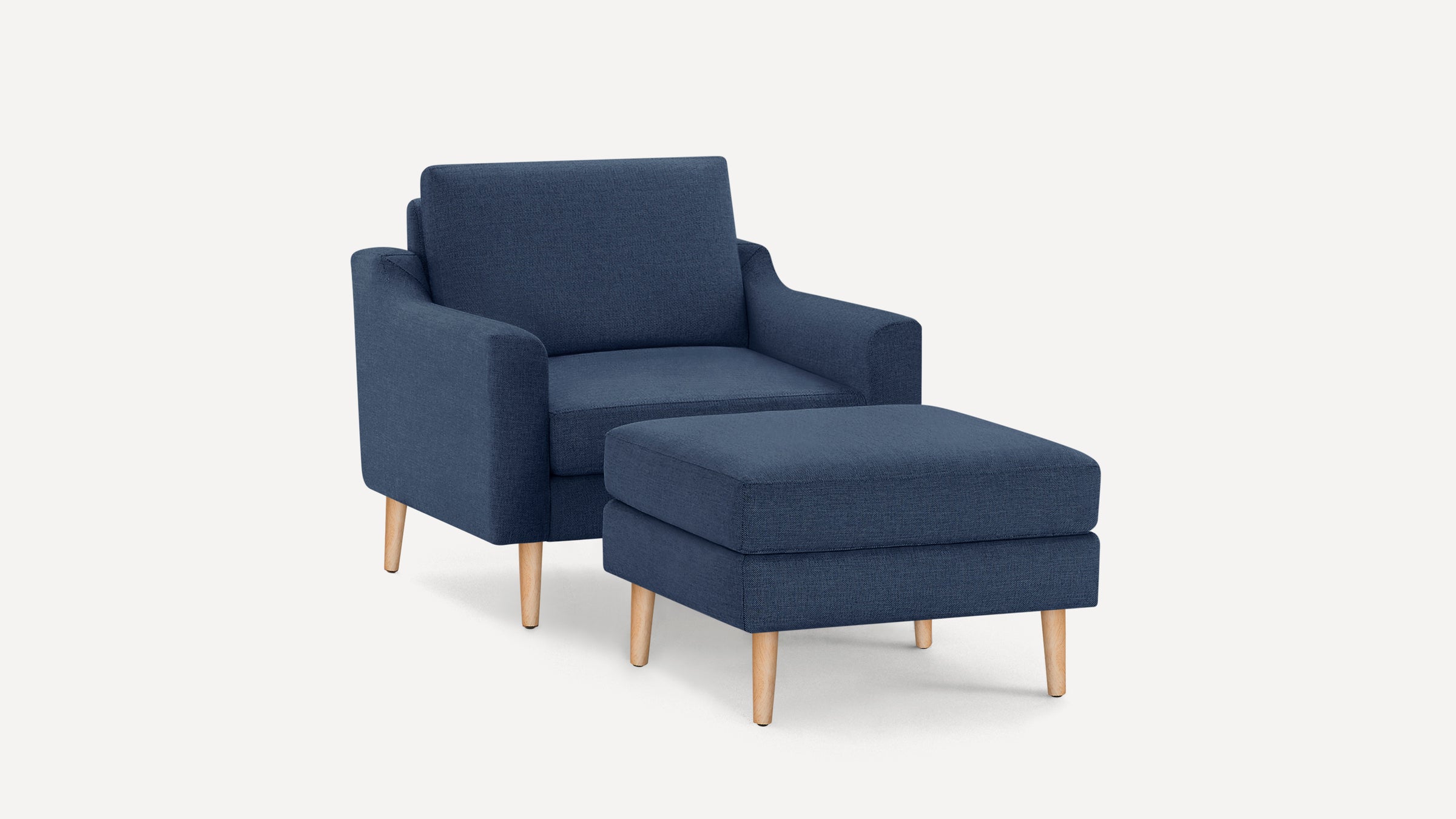 Nomad Armchair with Ottoman