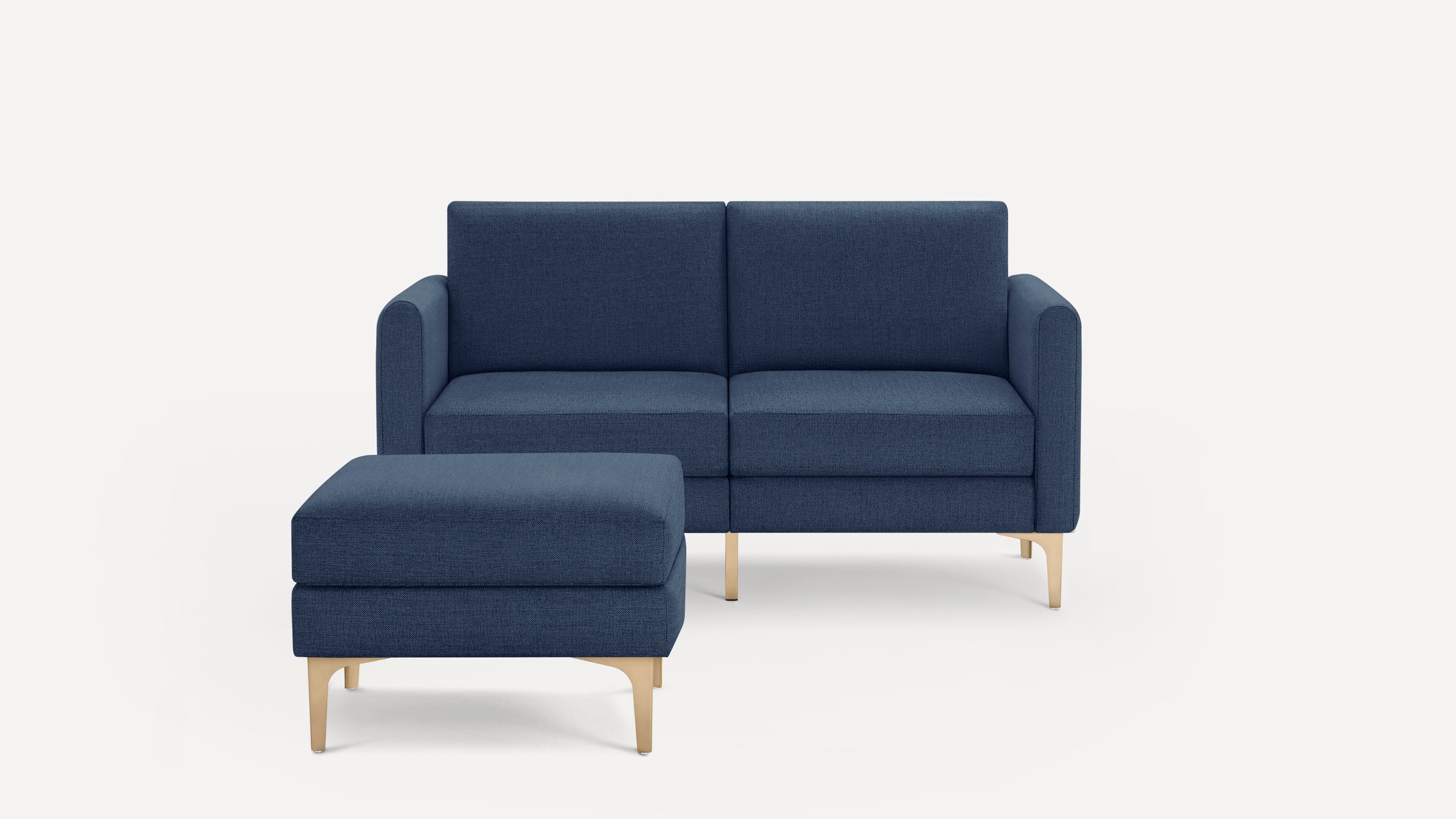 Nomad Loveseat with Ottoman