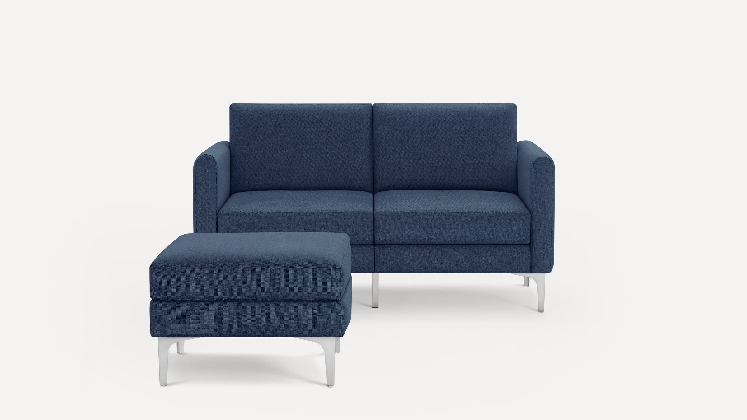 Nomad Loveseat with Ottoman