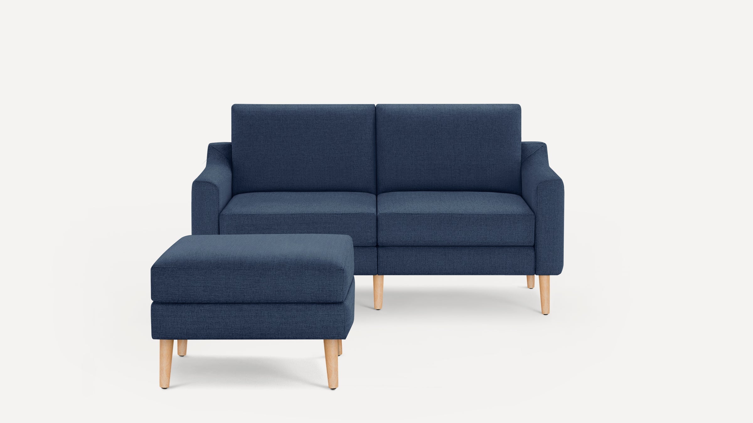 Nomad Loveseat with Ottoman