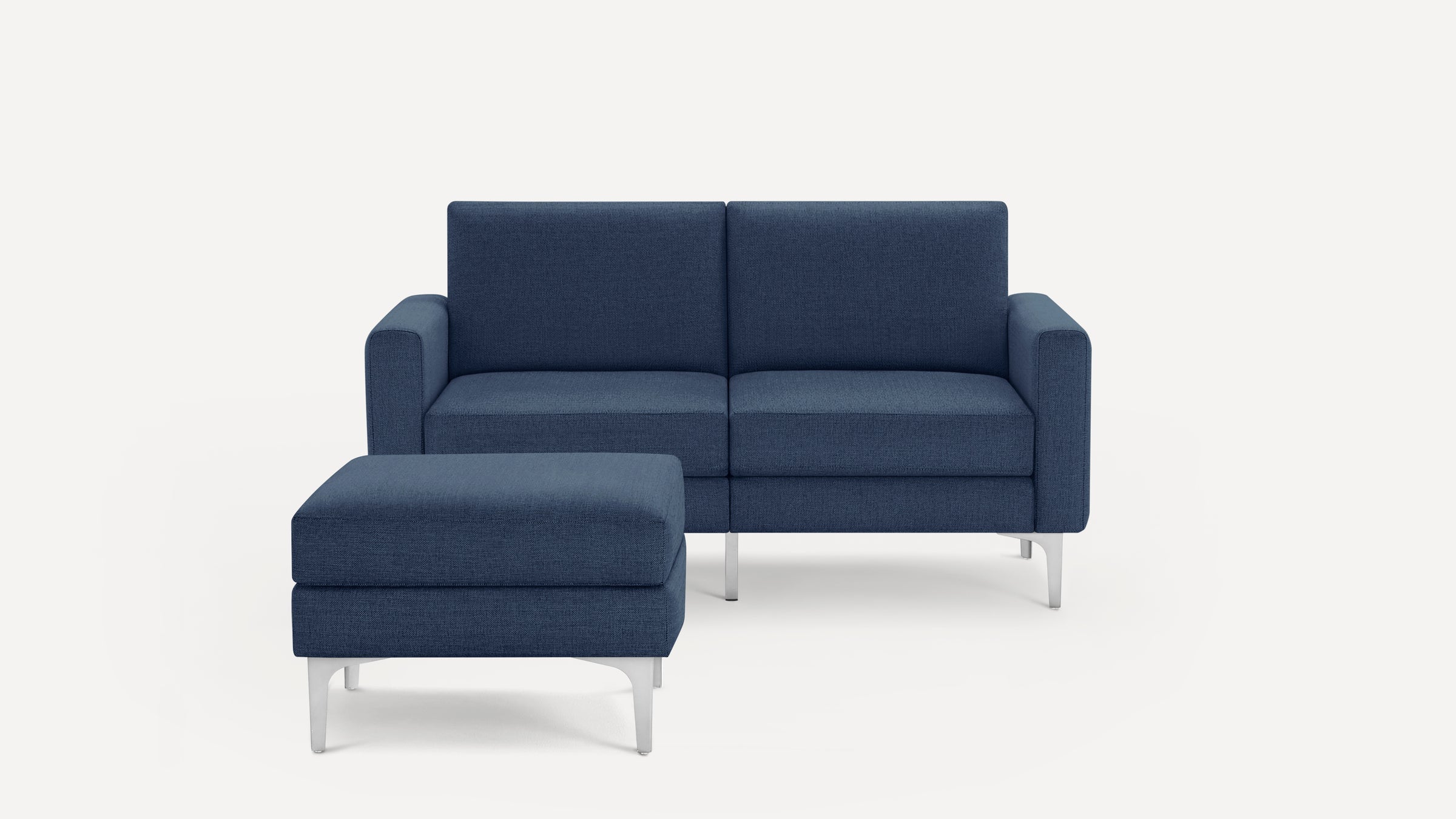 Nomad Loveseat with Ottoman