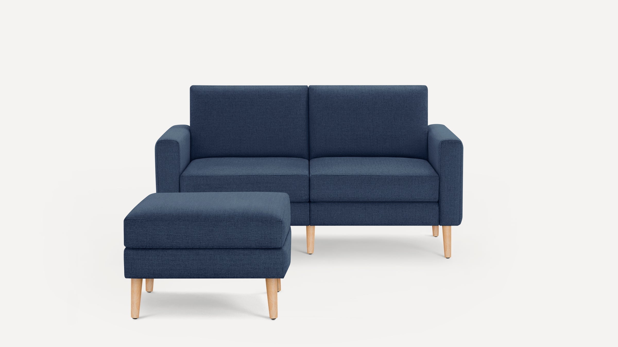 Nomad Loveseat with Ottoman