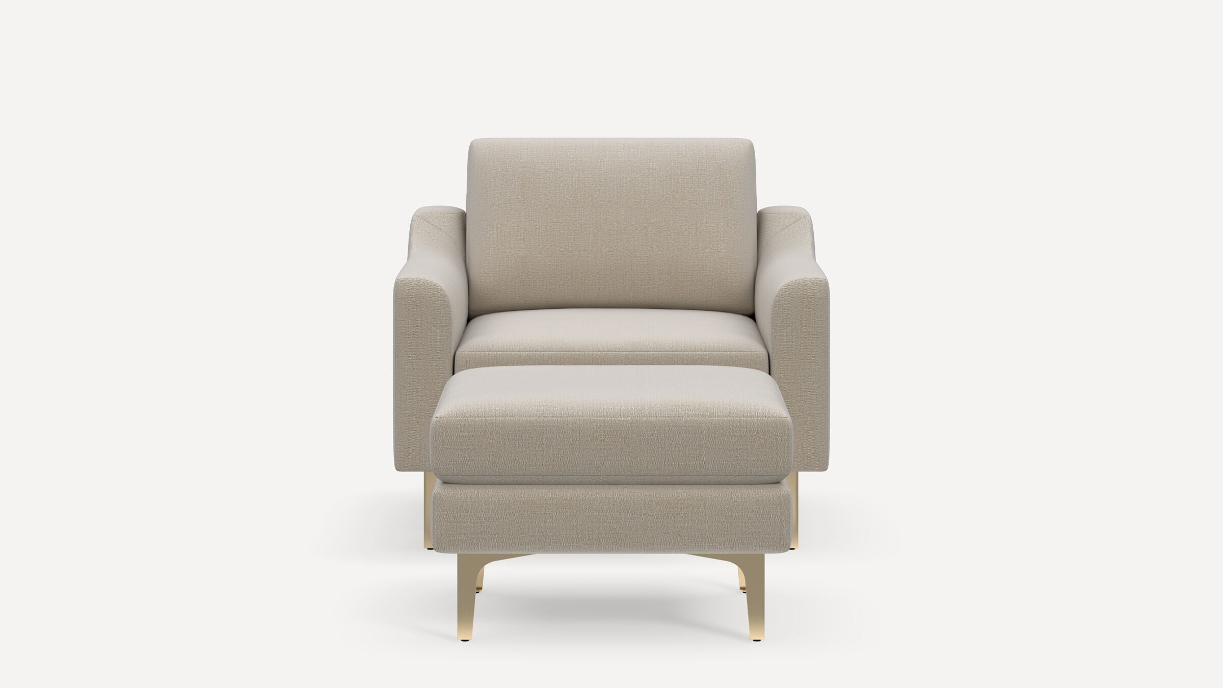 Nomad Plus Armchair with Ottoman