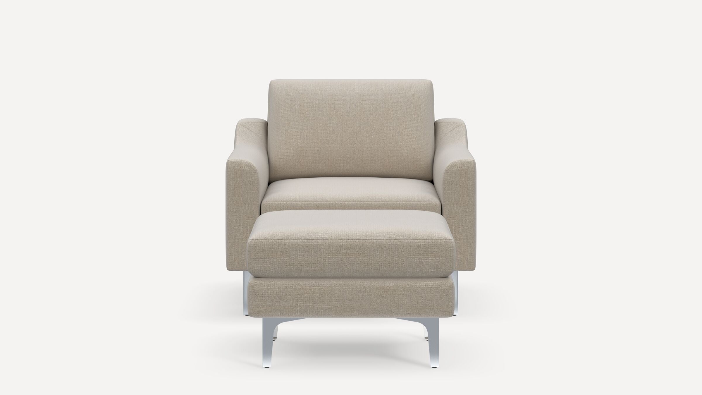 Nomad Plus Armchair with Ottoman