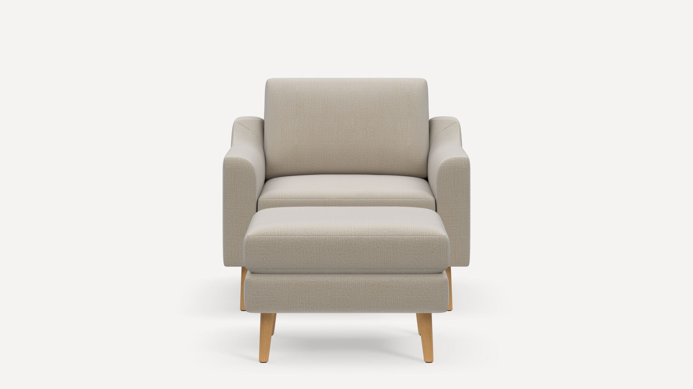 Nomad Plus Armchair with Ottoman