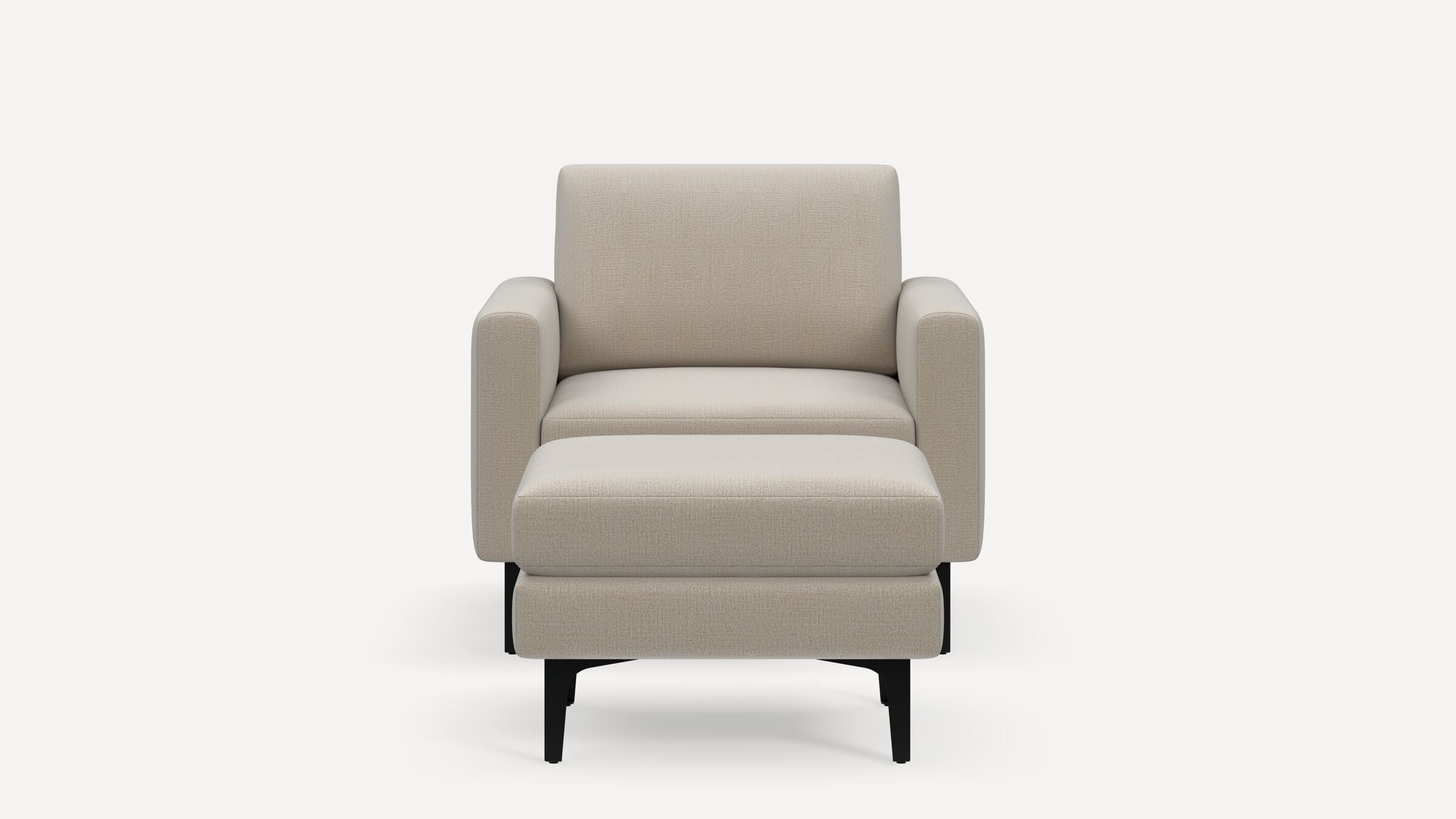 Nomad Plus Armchair with Ottoman