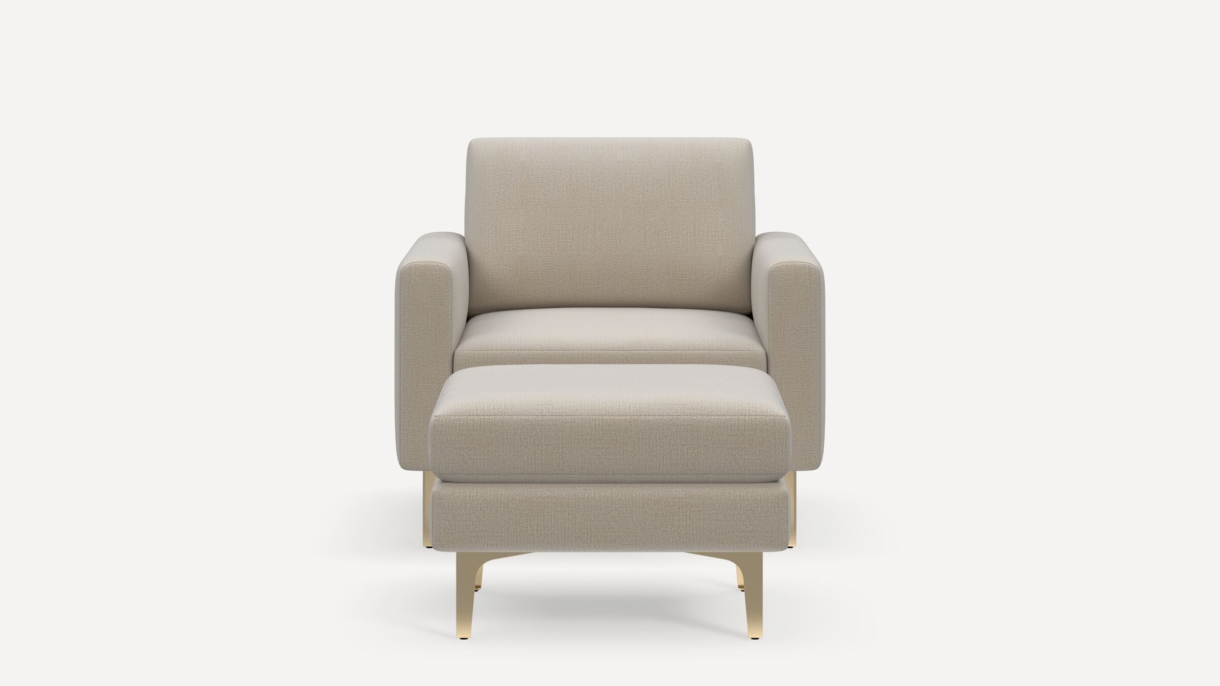 Nomad Plus Armchair with Ottoman