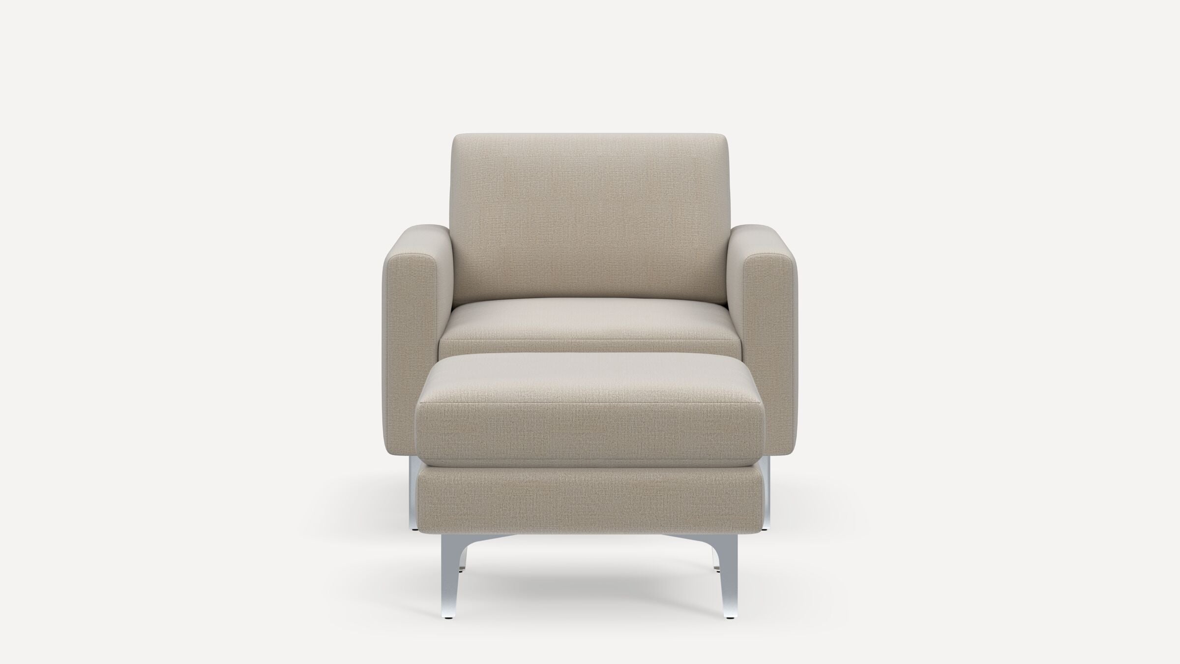 Nomad Plus Armchair with Ottoman