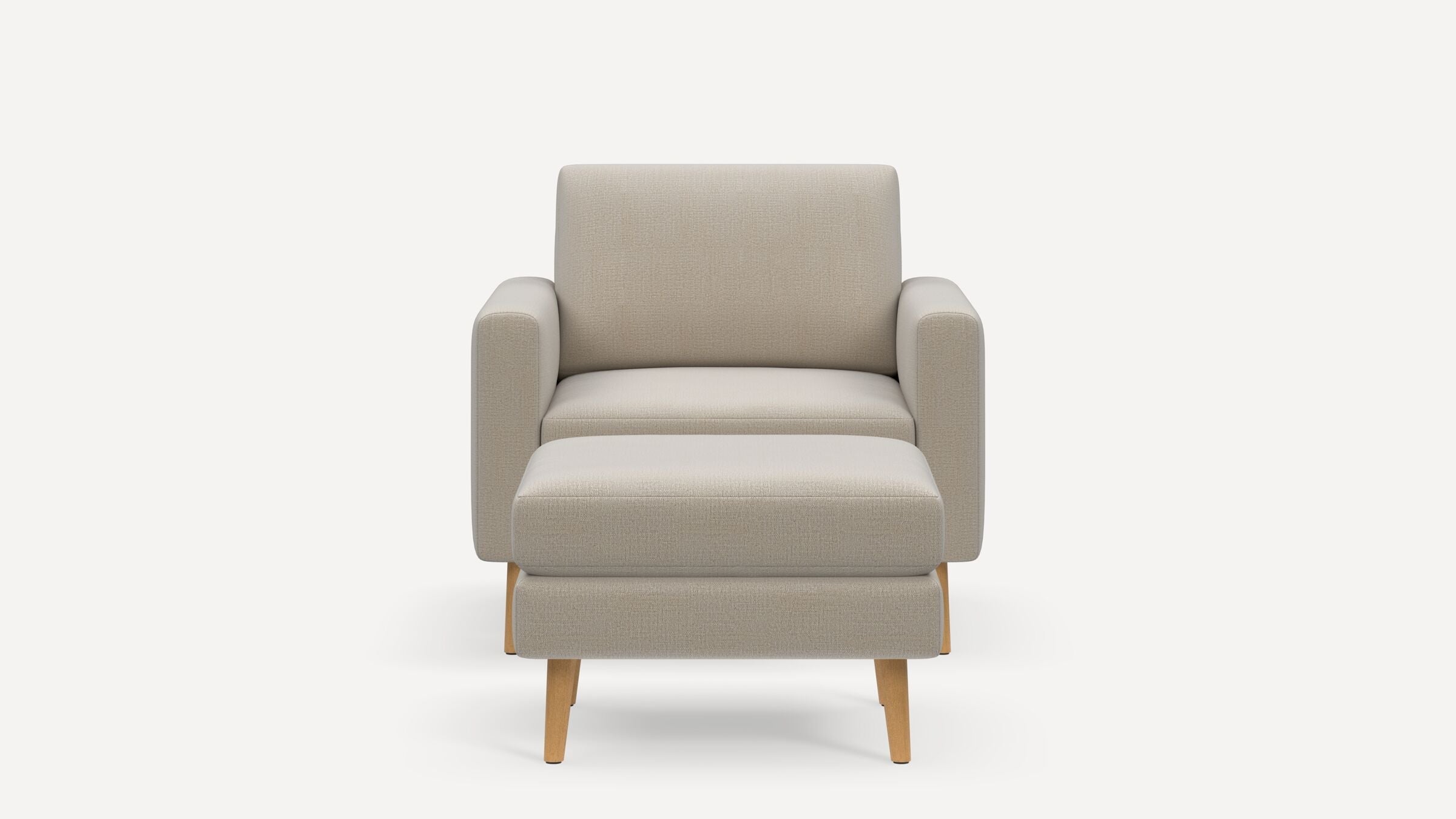 Nomad Plus Armchair with Ottoman