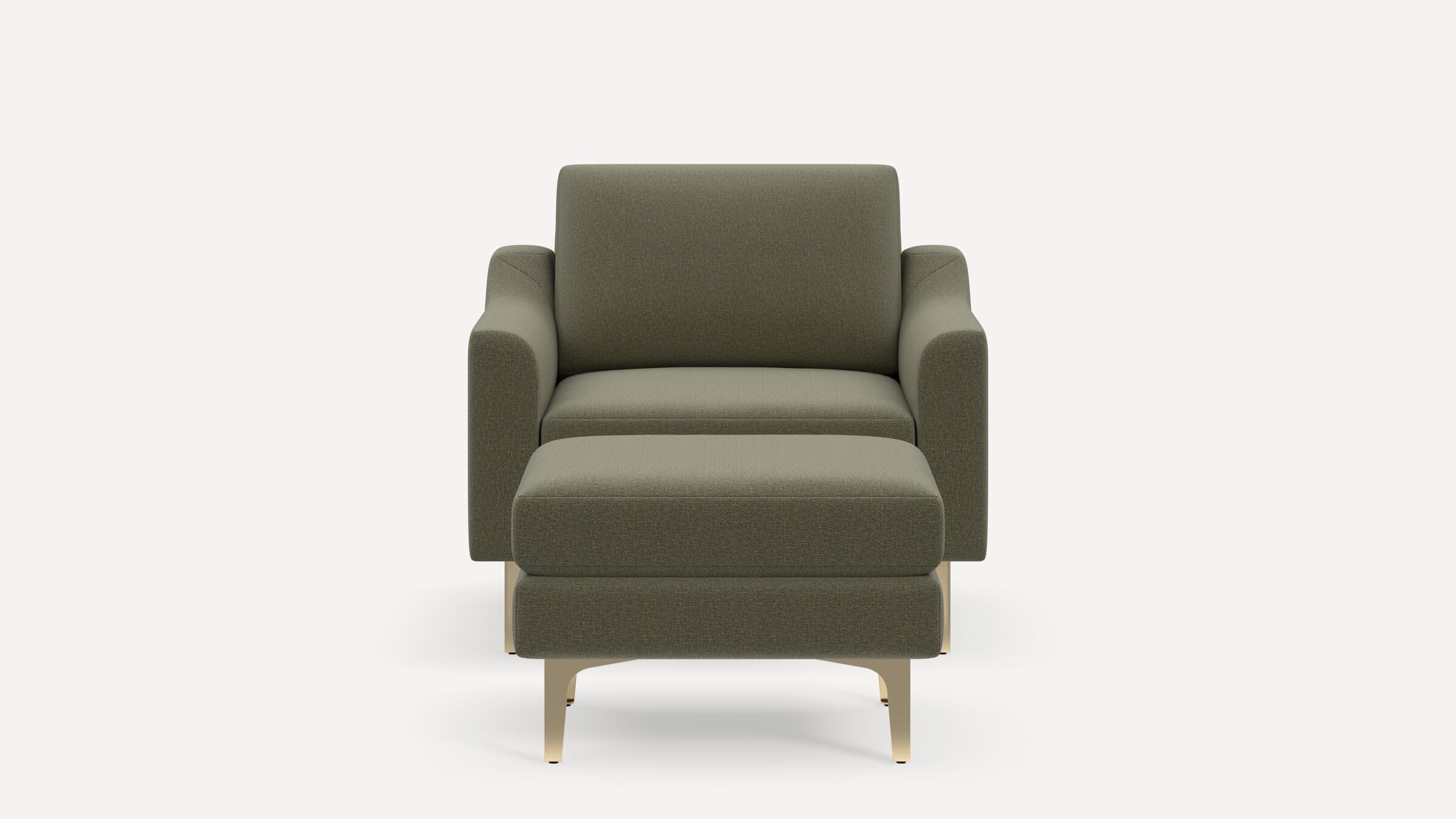 Nomad Plus Armchair with Ottoman