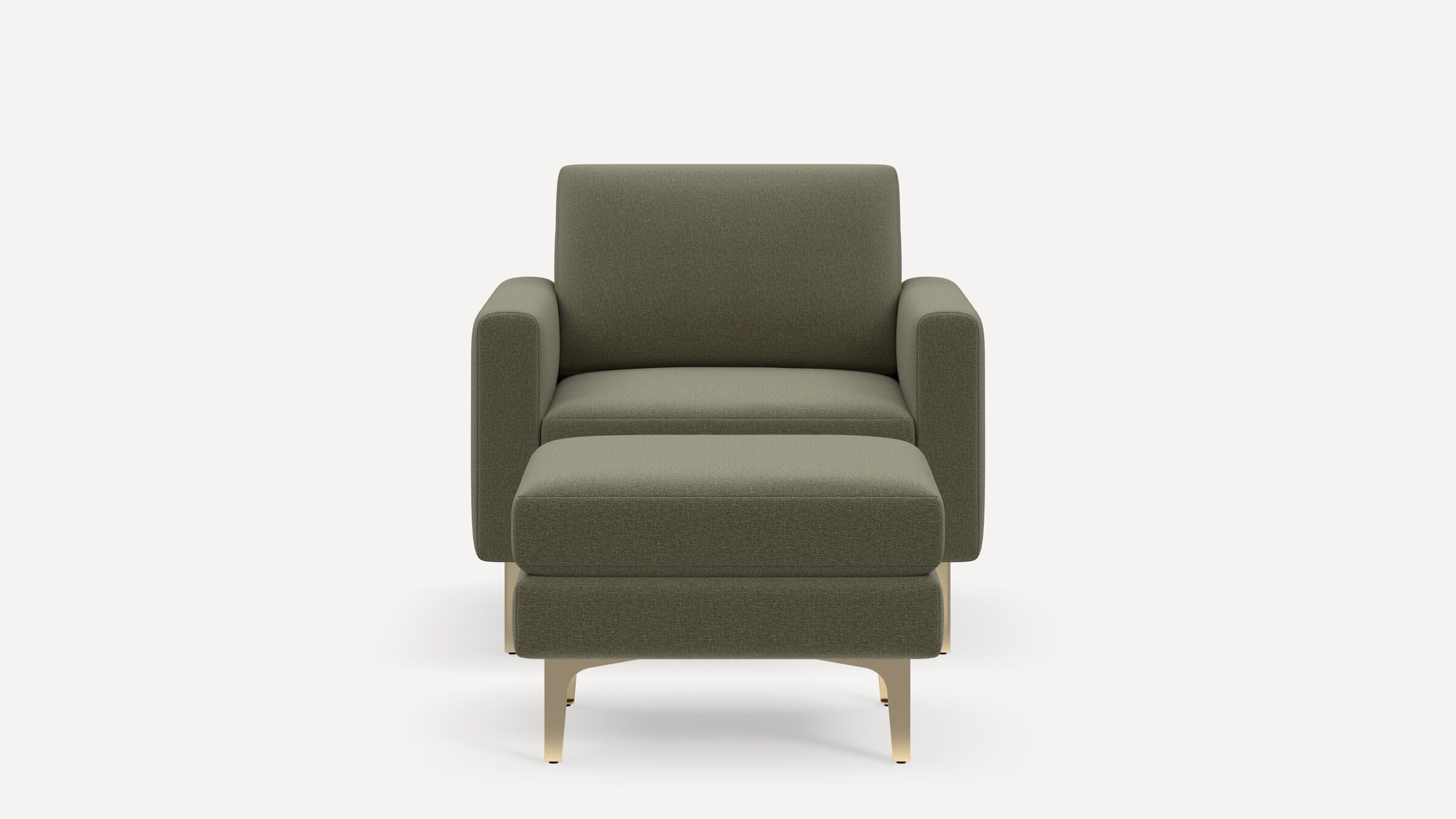 Nomad Plus Armchair with Ottoman