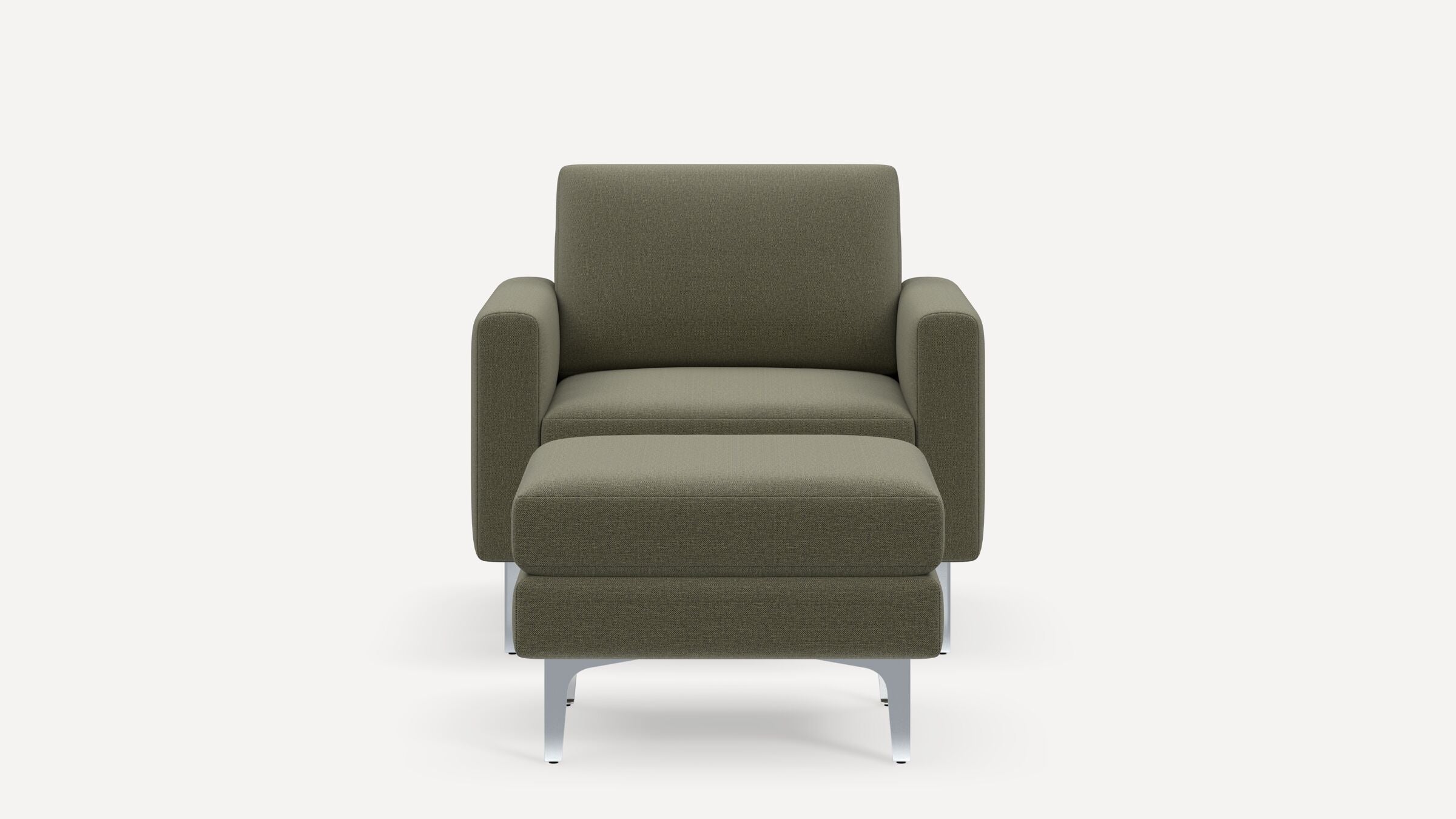 Nomad Plus Armchair with Ottoman