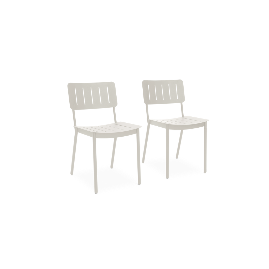 Relay Outdoor Dining Chairs (Set of 2) - Salt