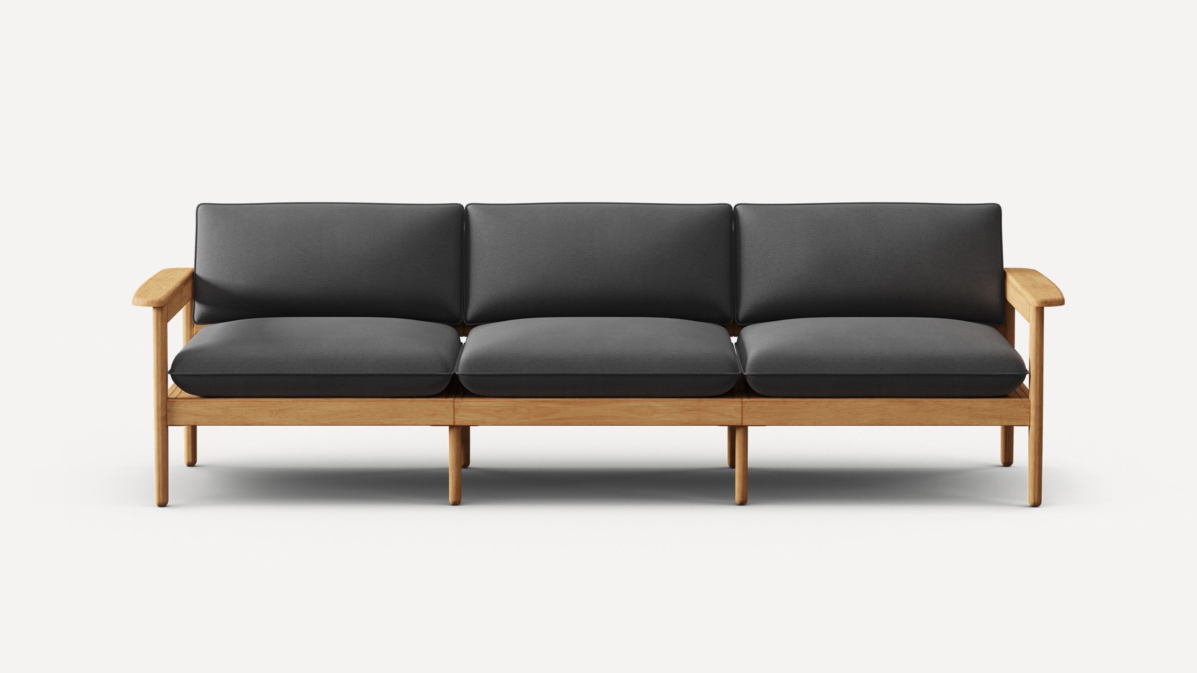 teak outdoor sofa