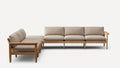 teak outdoor sectional
