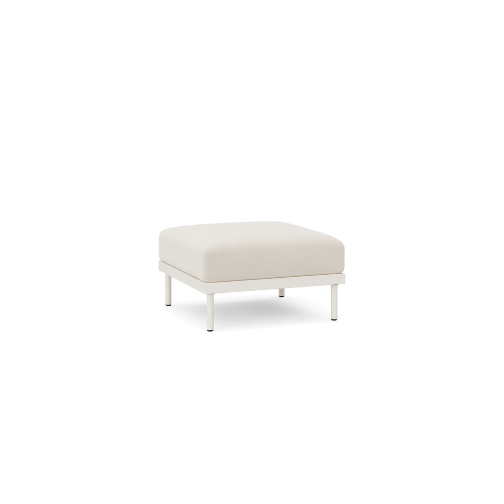 Relay Outdoor Ottoman - Salt