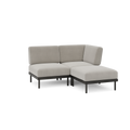 Relay Outdoor 3-Piece Open Sectional - Shale