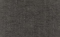Close-up of dark gray woven fabric texture with a slightly rough, looped surface pattern.