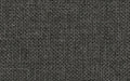 Close-up of dark gray woven fabric texture with a grid-like pattern of interlaced fibers.