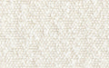 Close-up of textured white looped fabric with a woven pattern, soft and thick material.