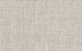 Close-up image of beige woven fabric with a textured, basket-weave pattern.