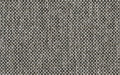 Close-up of woven gray and off-white textured fabric with a checkered pattern, showcasing detailed fibers and stitching.