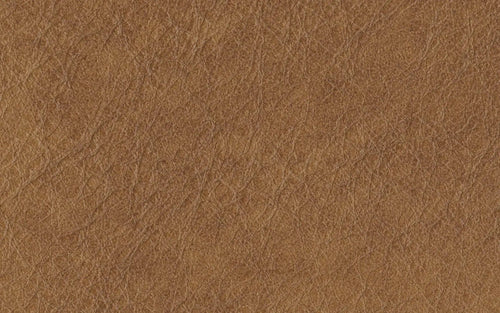 Close-up of textured brown leather surface with natural creases and grain detail.