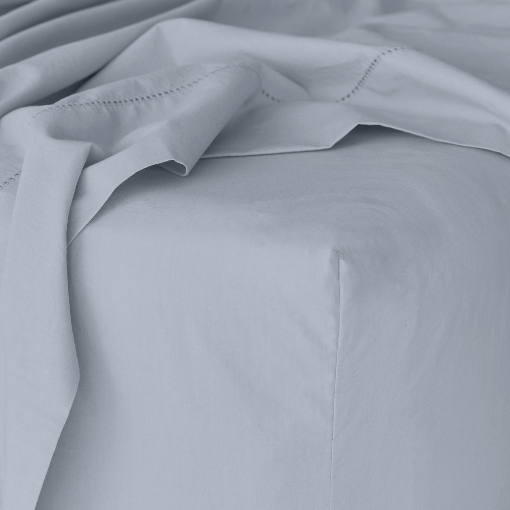 Stonewashed Organic Cotton Percale Sheet Set