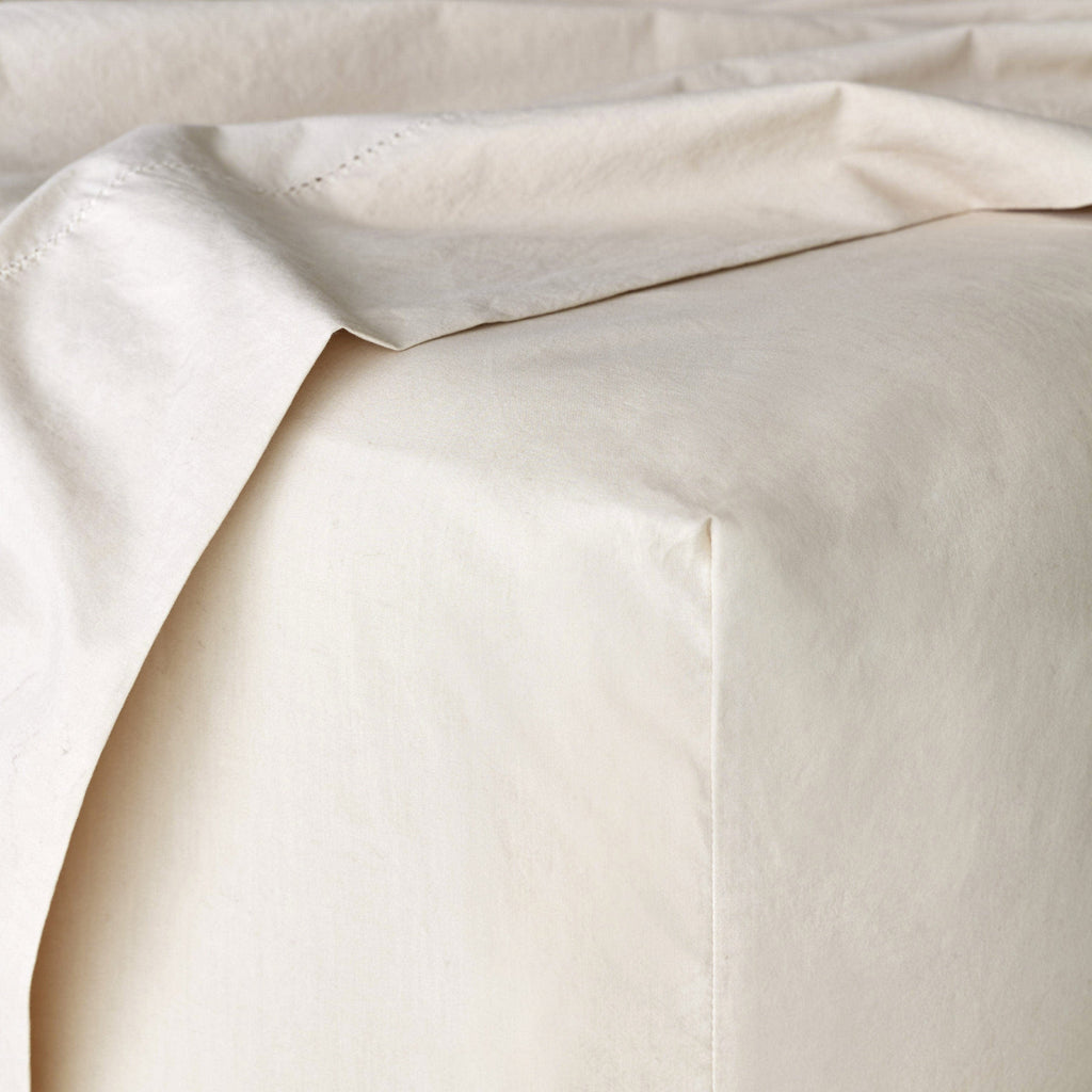 Stonewashed Organic Cotton Percale Sheet Set